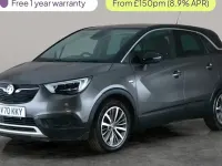 Used Vauxhall Crossland X SRi 83 HP (61 kW) 2020 Grey SUV