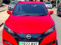 Used Nissan Leaf Acenta 110 kW (150 HP) 2022 Red Hatchback