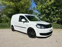 Begagnad VW Caddy Trendline 2014 Vit Minibuss
