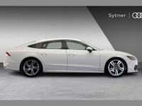 Used Audi A7 S-Line 228 HP (167 kW) 2019 White Sedan