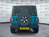 Begagnad Jeep Wrangler Rubicon 272 HK (200 kW) 2021 Turkos SUV