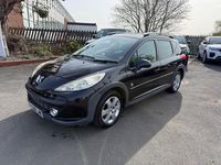 Used Peugeot 207 Outdoor Outdoor 90 HP (66 kW) 2008 Black Estate