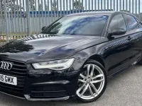 Used Audi A6 Black Edition 190 HP (139 kW) 2015 Black Sedan