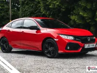 Used Honda Civic Sport 126 HP (92 kW) 2019 Red Hatchback