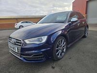 Used Audi S3 Sportback Comfort 300 HP (220 kW) 2014 Blue Hatchback