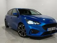 Used Ford Focus ST-Line X 125 HP (91 kW) 2018 Blue Hatchback