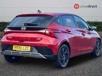 New Hyundai i20 Blackline 90 HP (66 kW) 2025 Red Hatchback