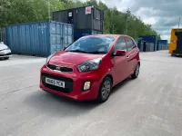 Used Kia Picanto 2015 Red Hatchback