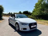 Used Audi A3 Cabriolet Sport 150 HP (110 kW) 2018 White Cabriolet