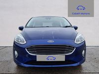Used Ford Fiesta Zetec 100 HP (73 kW) 2017 Blue Hatchback