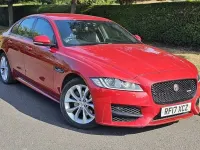 Used Jaguar XF R-Sport 180 HP (132 kW) 2017 Red Sedan