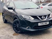 Used Nissan Qashqai Tekna 2016 Black SUV