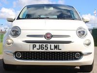 Used Fiat 500 Lounge 69 HP (50 kW) 2015 White Hatchback
