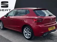 Usata Seat Ibiza FR 95 CV (69 kW) 2019 Rosso Utilitaria