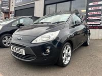 Used Ford Ka Zetec 2016 Black Hatchback