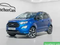 Used Ford Ecosport ST-Line 125 HP (91 kW) 2019 Blue SUV