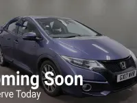 Used Honda Civic SE Plus 142 HP (104 kW) 2017 Blue Hatchback