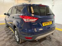 Used Ford Kuga Titanium 163 HP (119 kW) 2014 Blue SUV