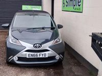 Used Toyota Aygo X-clusiv 68 HP (50 kW) 2017 Grey Hatchback