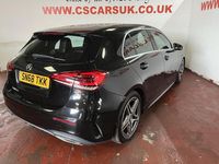 Used Mercedes A180 AMG line 2018 Black Hatchback