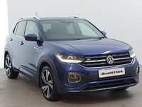 Used VW T-Cross R-line 95 HP (69 kW) 2019 Blue SUV