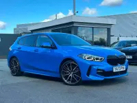 Used BMW 118 M Sport 134 HP (98 kW) 2023 Blue Hatchback