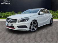Used Mercedes A250 AMG 2015 White Hatchback