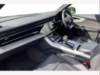 Begagnad Audi Q8 S-Line 340 HK (250 kW) 2022 Blå SUV