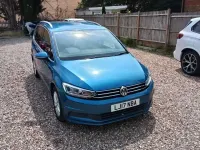 Used VW Touran SEL 150 HP (110 kW) 2026 Blue MPV