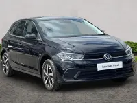 Used VW Polo Match 95 HP (69 kW) 2025 Black Hatchback