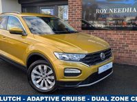 Used VW T-Roc SE 150 HP (110 kW) 2018 Yellow SUV