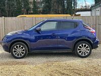 Used Nissan Juke Tekna 110 HP (80 kW) 2016 Blue SUV
