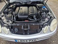 Used Mercedes E270 Avantgarde 177 HP (130 kW) 2005 Silver Sedan