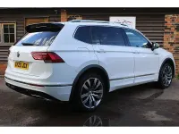 Used VW Tiguan Allspace R-line 150 HP (110 kW) 2020 White SUV