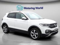 Used VW T-Cross SEL 110 HP (80 kW) 2022 White SUV