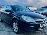 Used Vauxhall Astra Active 2009 Black Hatchback