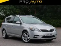 Used Kia Ceed Sportswagon 89 HP (65 kW) 2012 Silver Estate