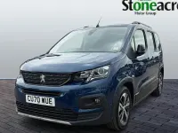 Used Peugeot Rifter GT-line 131 HP (96 kW) 2020 Blue MPV
