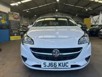Used Vauxhall Corsa 75 HP (55 kW) 2016 White Hatchback
