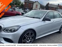 Used Mercedes E220 Premium 2015 Silver Sedan
