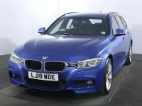 Usado BMW 320 M Sport 184 CV (135 kW) 2018 Azul Familiar