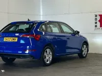 Used Skoda Scala SE 150 HP (110 kW) 2022 Blue Hatchback