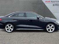 Used Audi A3 S-Line 150 HP (110 kW) 2023 Black Sedan
