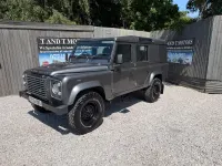 Used Land Rover Defender 122 HP (89 kW) 2009 Grey Estate