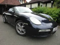 Used Porsche Boxster 245 HP (180 kW) 2007 Blue Cabriolet