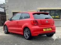 Used VW Polo R-line 108 HP (79 kW) 2016 Red Hatchback