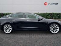 Used Tesla Model 3 Long Range AWD 366 kW (498 HP) 2020 Black Sedan