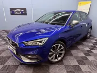 Used Seat Leon FR Sport 204 HP (150 kW) 2021 Blue Hatchback