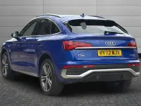 Used Audi Q5 Sportback S-Line 261 HP (191 kW) 2022 Blue SUV