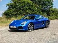 Used Porsche Cayman 275 HP (202 kW) 2015 Blue Coupe